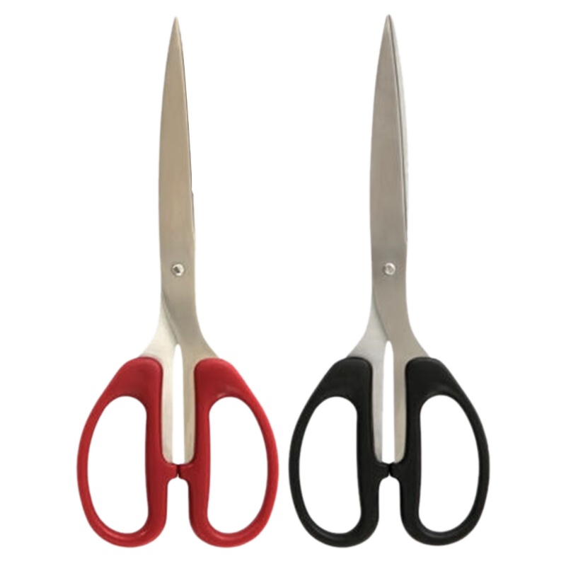 得力6010 210mm办公家用生活剪刀(大号) 办公用品1把 颜色随机