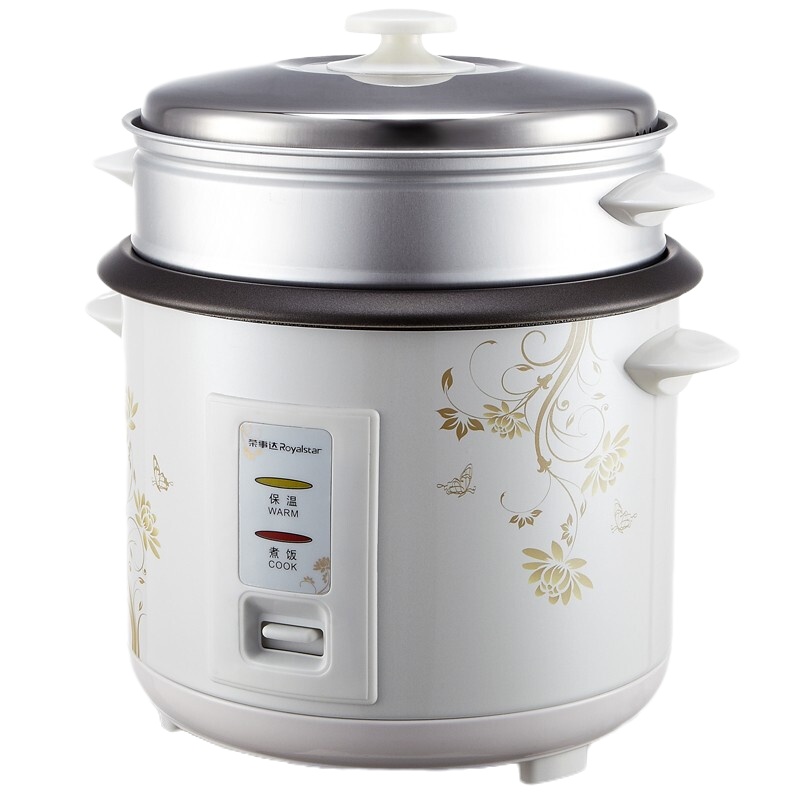 荣事达(Royalstar)电饭煲电饭锅家用传统老式直身锅6L大容量带蒸笼RZ-60B