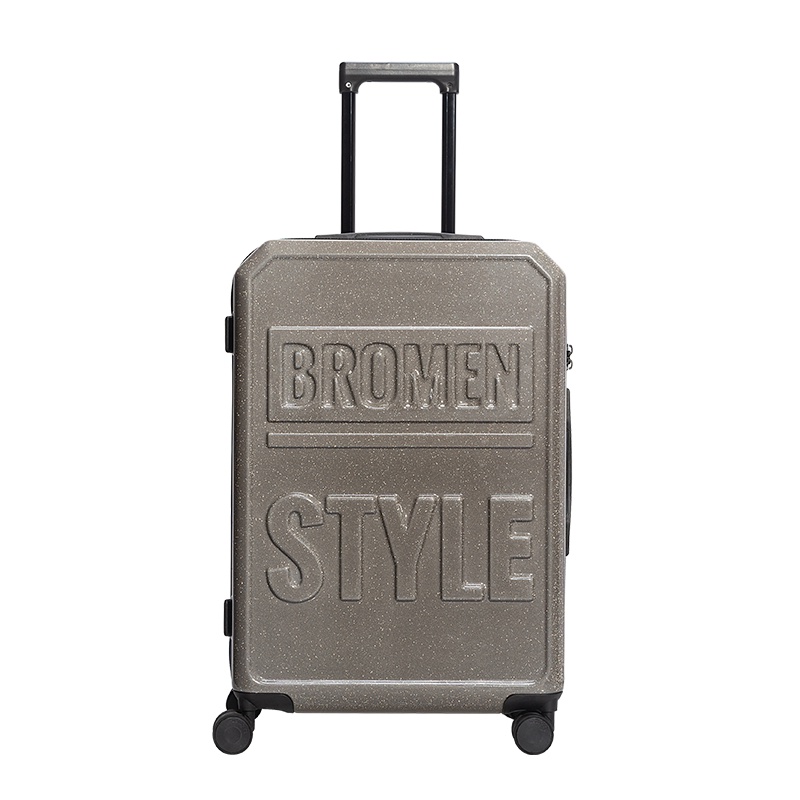 不莱玫24寸闪光膜学生行李箱女ins网红20拉杆箱轻便万向轮旅行箱