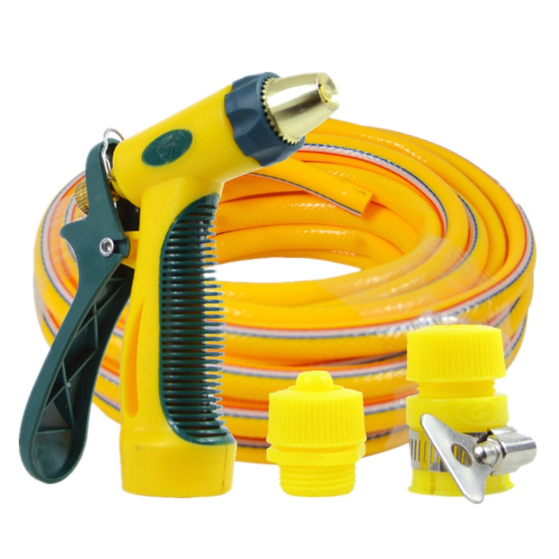 迈古(MG)高压洗车水管套装 防冻水管全铜喷头 洗车浇花车家两用 汽车美容清洁工具[可选10/15/20/25/30米]