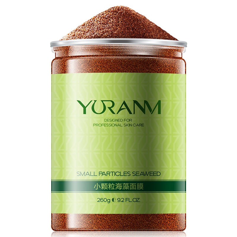 瑜然美yuranm泰国小颗粒海藻面膜颗粒天然补水保湿海澡面膜