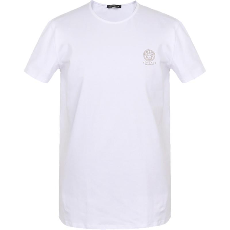 Versace 范思哲 奢侈品 男士棉/氨纶圆领短袖T恤衫 AUU01005 A232741