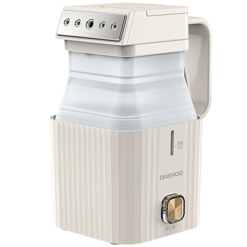 大宇(DAEWOO)手持挂烫机 HI-026 蒸汽家用小型迷你便携旅行宿舍学生熨烫机 熨烫衣服神器小方盒 白色