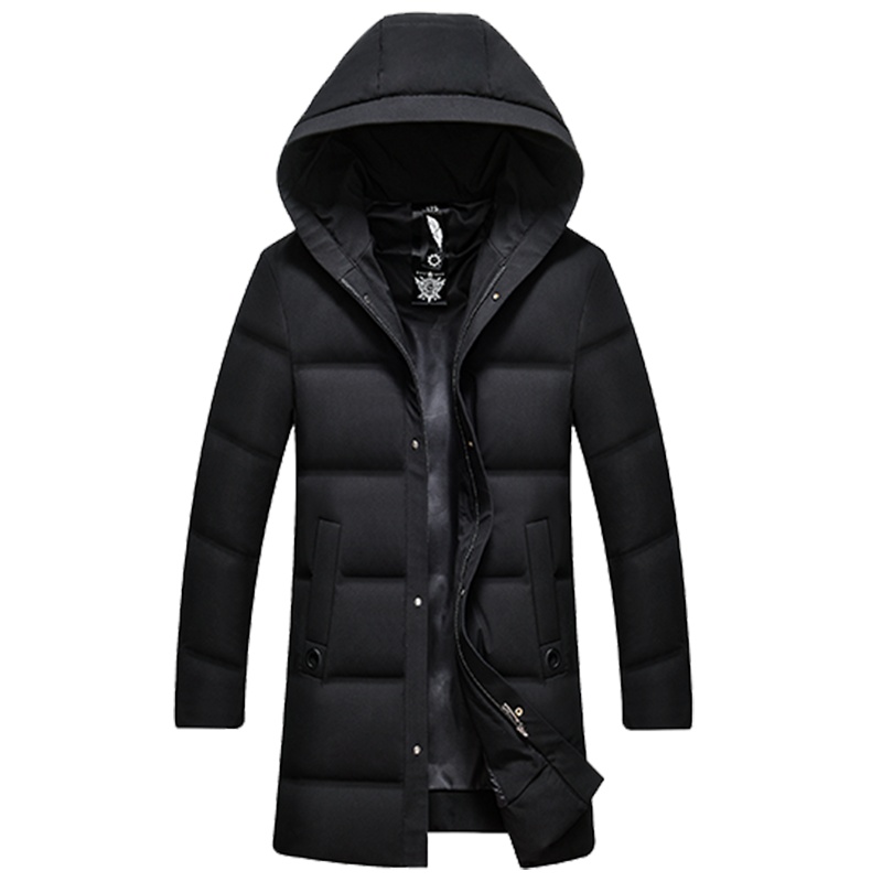 雅鹿男装新款羽绒服修身保暖贴身易打理爸爸装男士休闲S03EDYA18807