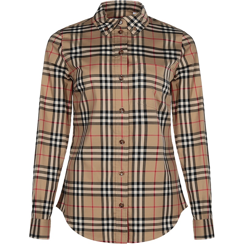 BURBERRY 博柏利 女款 棉质长袖衬衫 80222841