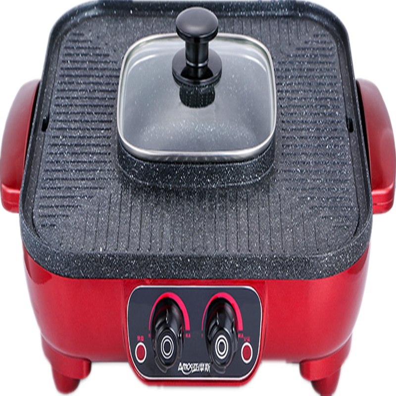 亚摩斯全家福铁板烧 涮烤一体机 AS-KP228