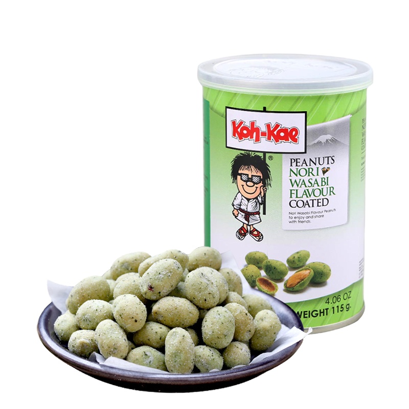 大哥牌香脆日本芥末花生豆 115g 泰国进口