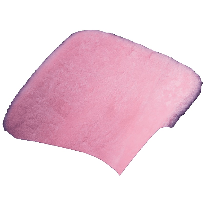 家柏饰(CORATED)汽车坐垫冬季绒座垫皮毛一体短毛羊剪绒五座三件套无靠背单片