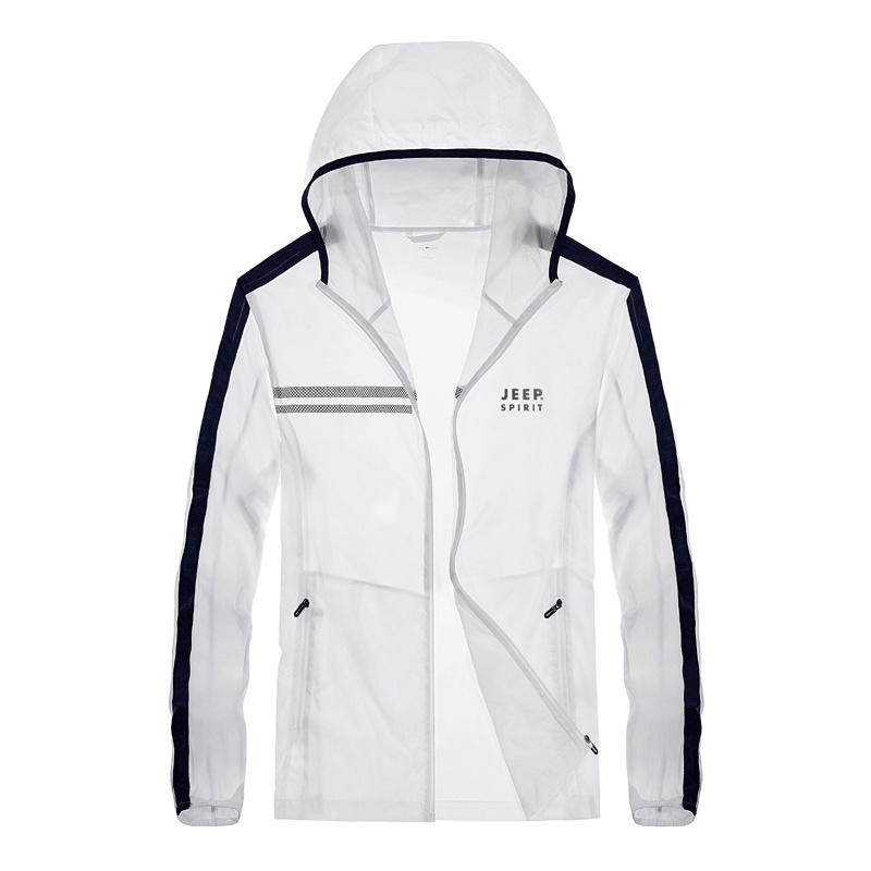 JEEP吉普户外防晒衣外套皮肤衣男情侣薄款透气运动速干防紫外线春夏季薄款百搭透气休闲户外男装