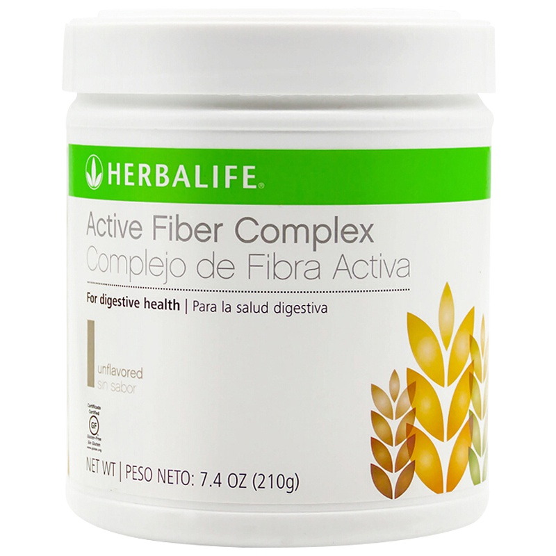 康宝莱(herbalife)膳食纤维粉原味210g/罐装 美国膳食营养补充剂 排宿便健康肠胃 预售1周后发