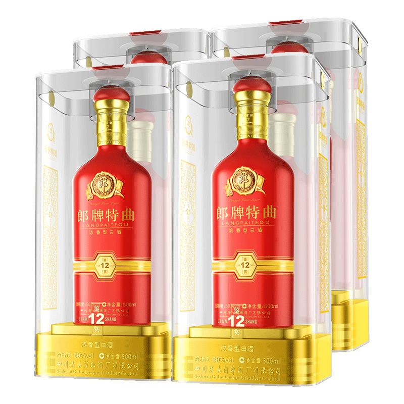 郎酒 郎牌郎酒 郎牌特曲 50度 鉴赏12 500ml 单瓶装