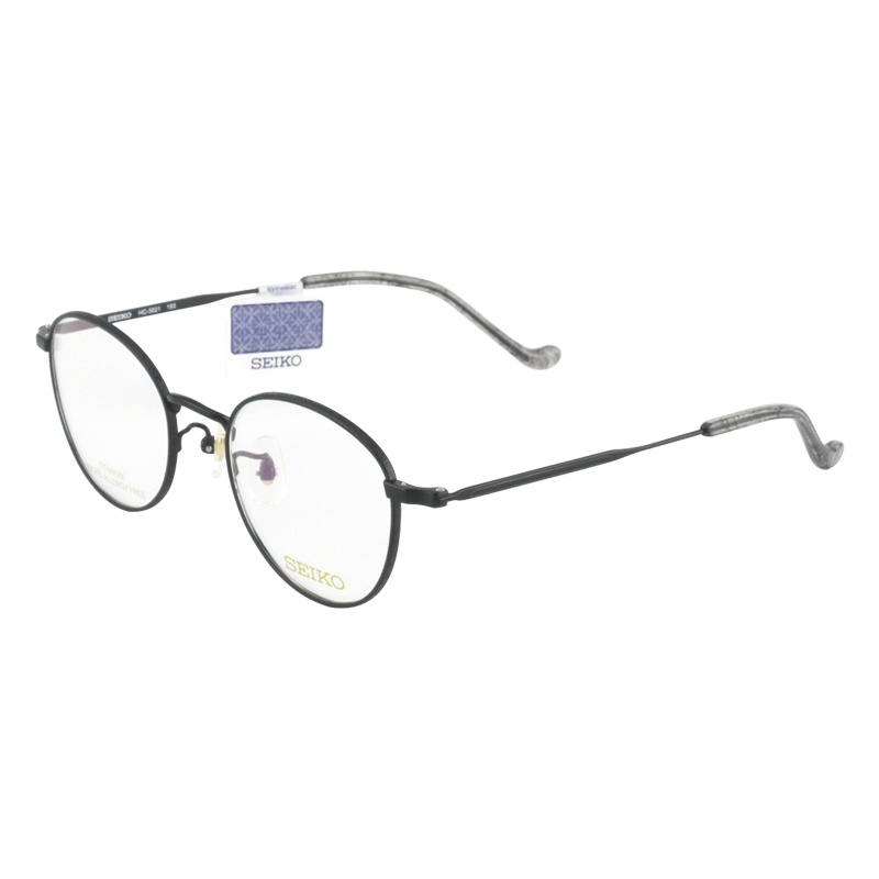 SEIKO精工 眼镜框男女款全框β-钛复古眼镜架近视配镜光学镜架HC3021 49mm