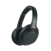 索尼(SONY)WH-1000XM3 头戴式高解析度无线蓝牙降噪耳机 触控面板 智能降噪 长久续航 黑色