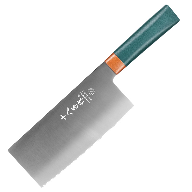 十八子作SL2020-B如意切片刀菜刀400系列不锈钢厨房菜刀家用阳江切片刀 刀具菜刀水果刀多功能刀刀具 套装厨房刀具