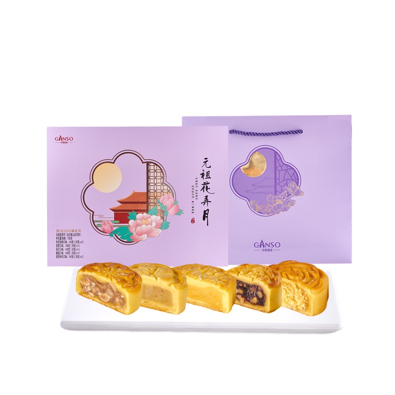 元祖花弄月 糕点 19入/盒