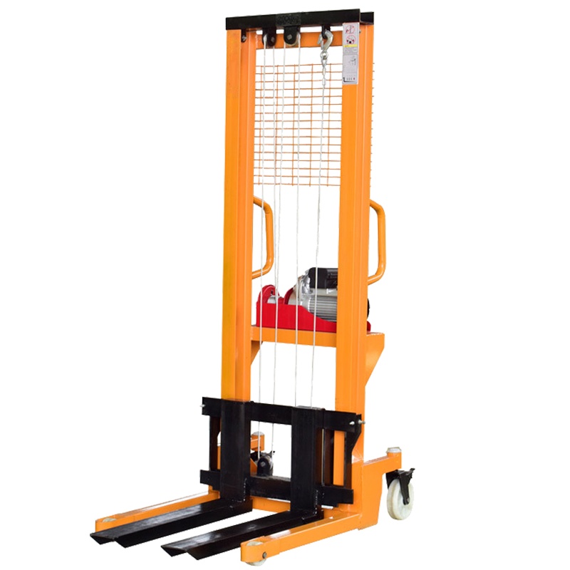 手动液压堆高车电动堆高车阿斯卡利手动液压升高车起重工具ASCARI叉车轻型堆高车 手动1T升高1.6米