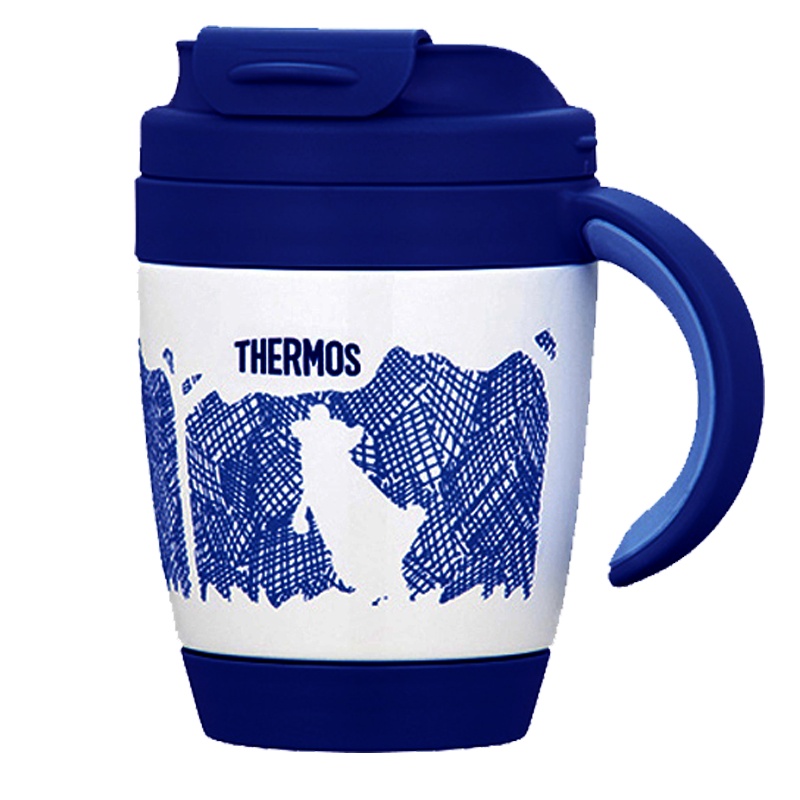 【影子熊】THERMOS膳魔師 真空断热便携式保温保冷杯 JCV-270 KU 270毫升 通用 保温杯304不锈钢