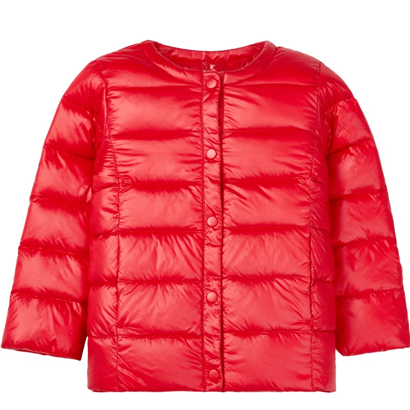 波司登奥莱outlets羽绒内胆男女童轻薄宝宝內恤羽绒服