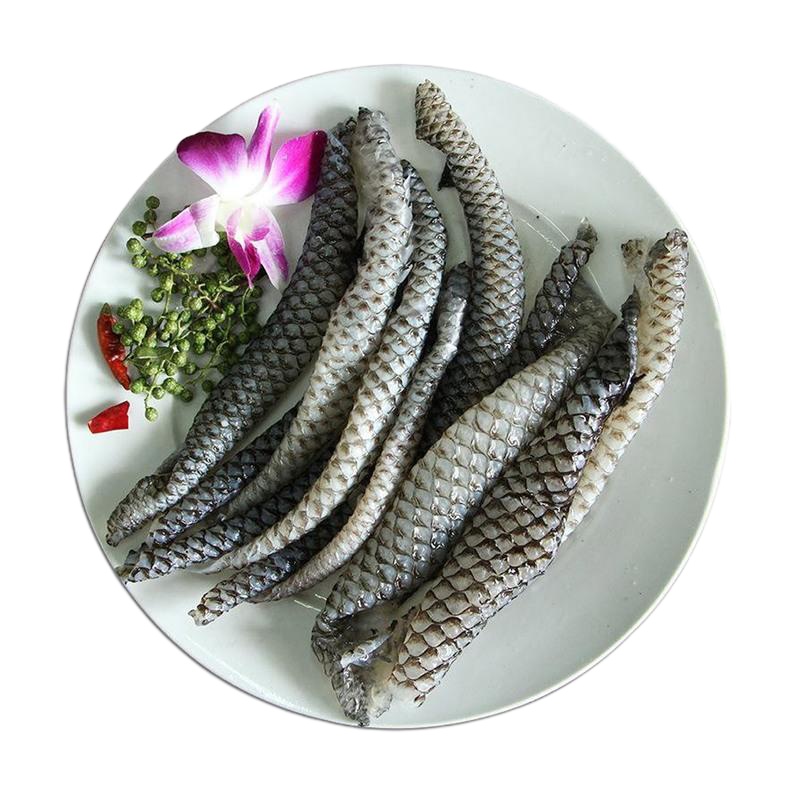 优质新鲜鱼皮冷冻2斤装 凉拌鱼皮原味海鲜开胃菜即食商用切片