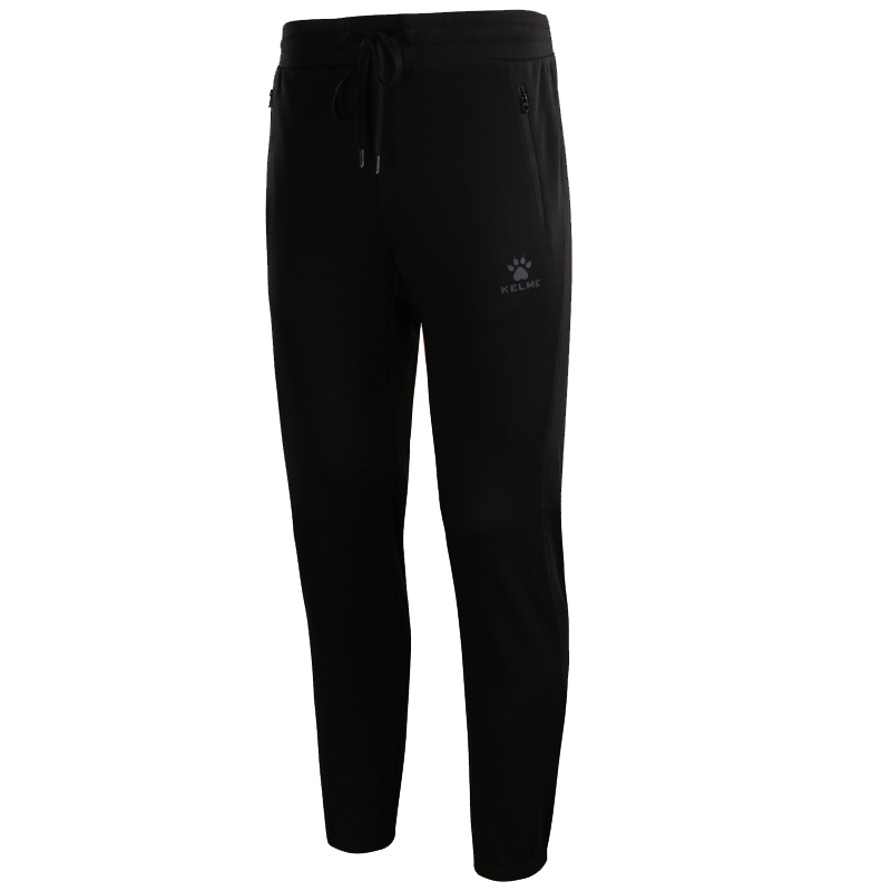 KELME/卡尔美 男裤运动长裤休闲收腿卫裤男士修身针织健身小脚裤