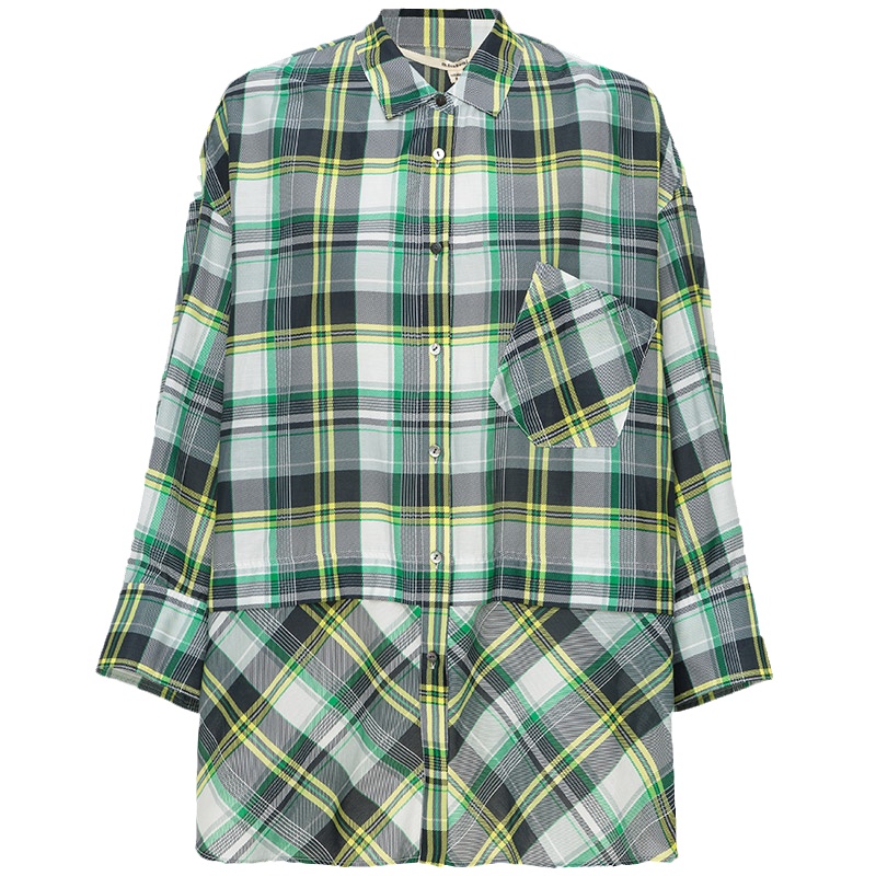 商场同款朗姿2019春装新款内搭裙长袖修身印花桑蚕丝真丝连衣裙女