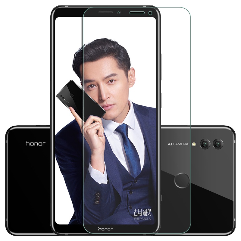 [买2送手机壳]轻万适用华为荣耀note10钢化膜huawei非全面屏贴膜honor