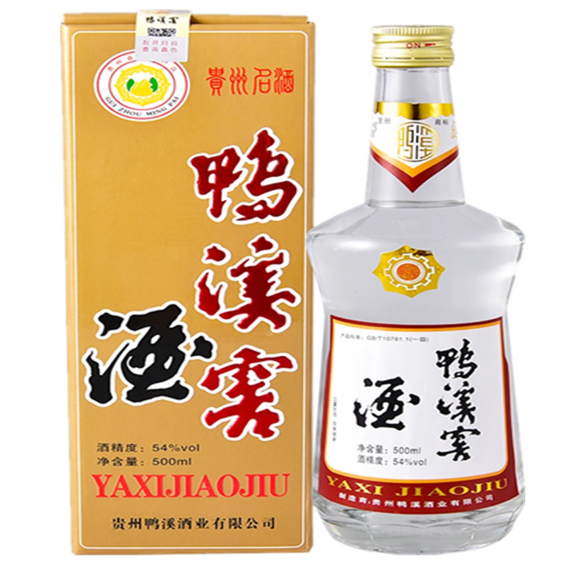 鸭溪窖酒54度500ml单瓶 贵州高度国产浓香型 纯粮食酒 保证正品