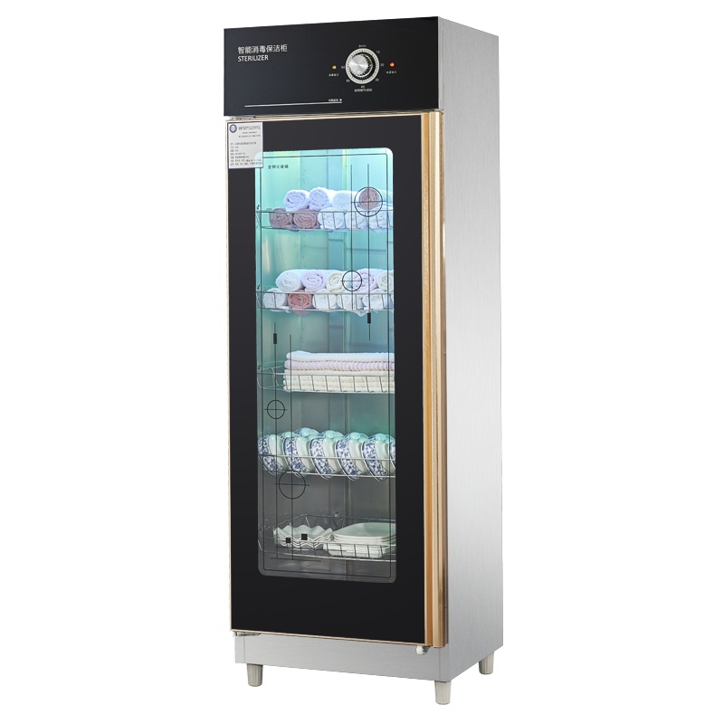 飞天鼠 商用中温消毒柜衣物毛巾杯碗消毒柜 厨房酒店会所饭堂 460中温全钢无磁热风多功能单门保洁柜