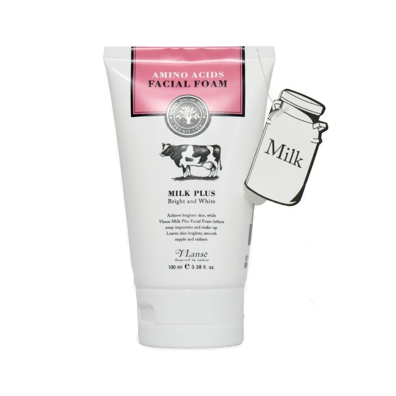 正品泰国 葳兰氏氨基酸牛奶洗面奶 100ml 孕妇适用 牛奶滋养 洁净不紧绷，有效滋润补水舒缓肌肤，亲水易清洗