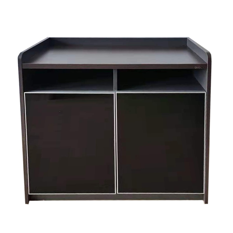 卡里鳄铝合金餐边柜茶水柜KLE—BCG19储物柜茶水间移动门两门备餐柜