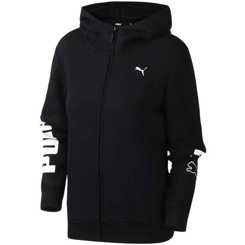 PUMA彪马女装运动服休闲针织连帽外套582812