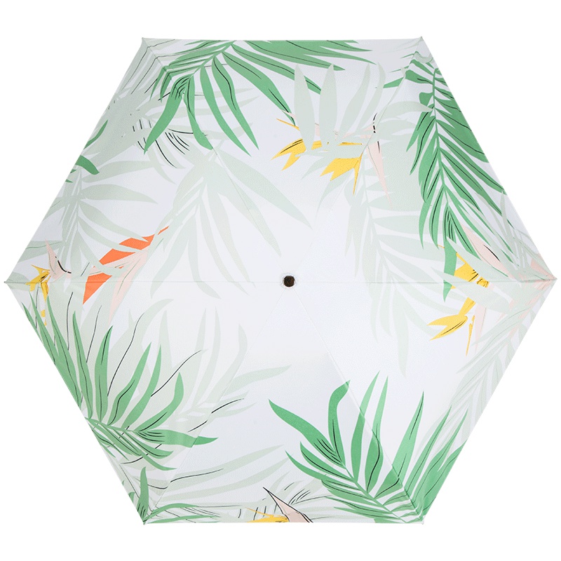 宏达HONDAR 小五折夜舞欢歌太阳伞 防紫外线遮阳防晒手机伞4650