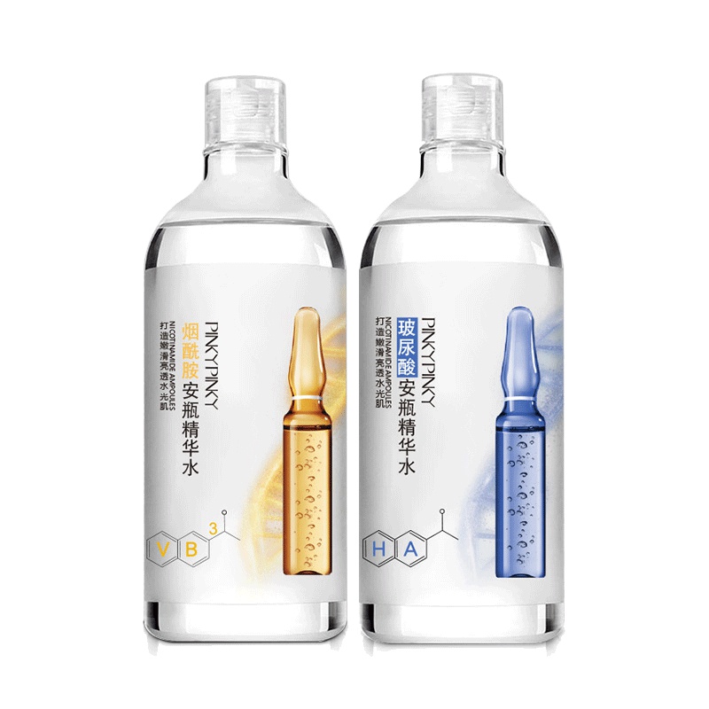 缤肌玻尿酸大安瓶精华水1000ml 面部紧致精华液 修护补水保湿柔爽肤水