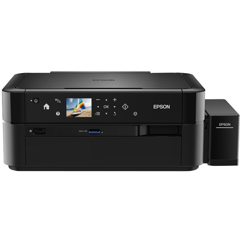 爱普生(EPSON) L850 墨仓式打印机 彩色喷墨照片多功能打印机一体机连供(6色照片打印/复印/扫描) 套餐三