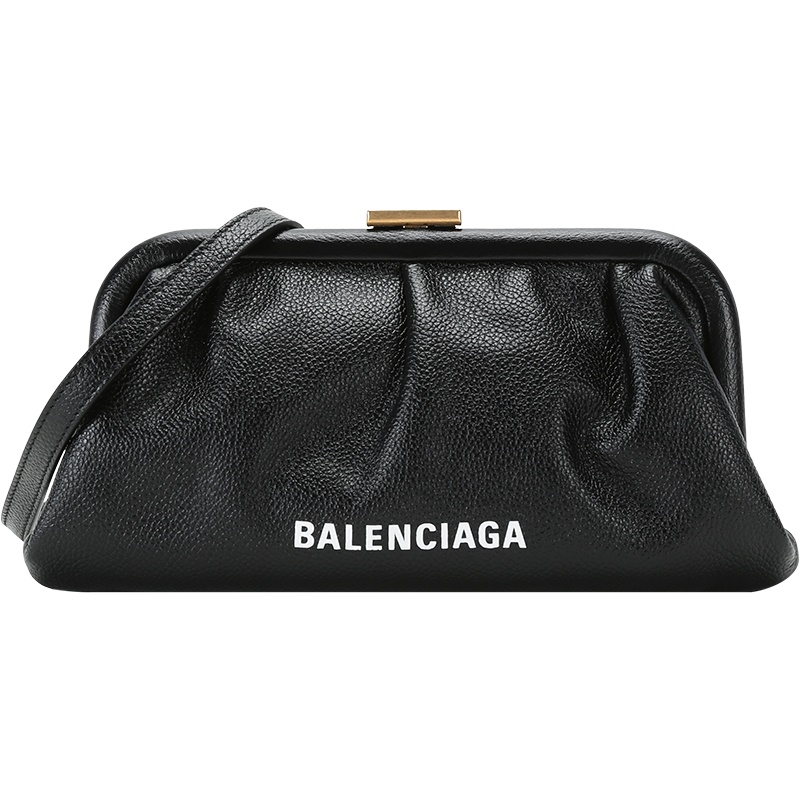 BALENCIAGA 巴黎世家 女士牛皮Cloud手拿包单肩斜挎包XS码 618895 1IZOM