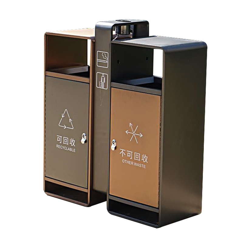 巨高不锈钢垃圾桶分类垃圾桶
