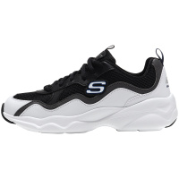 Skechers斯凯奇女鞋休闲鞋D‘lites 拼接熊猫鞋88888201. 88888201/WCC白色+炭灰色