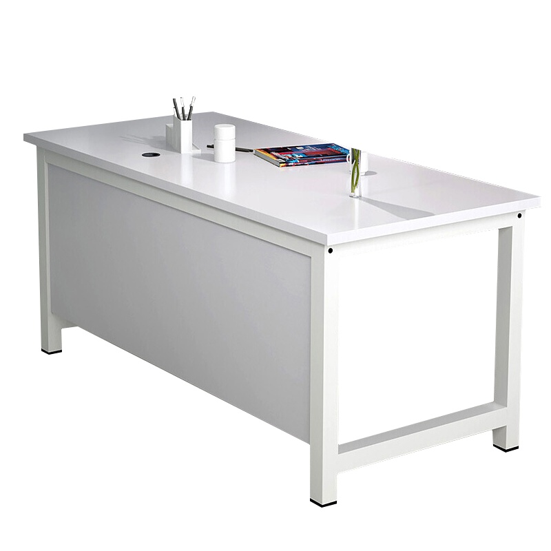 江莱家用书桌职员办公桌简约现代台式电脑桌卧室书桌主管桌