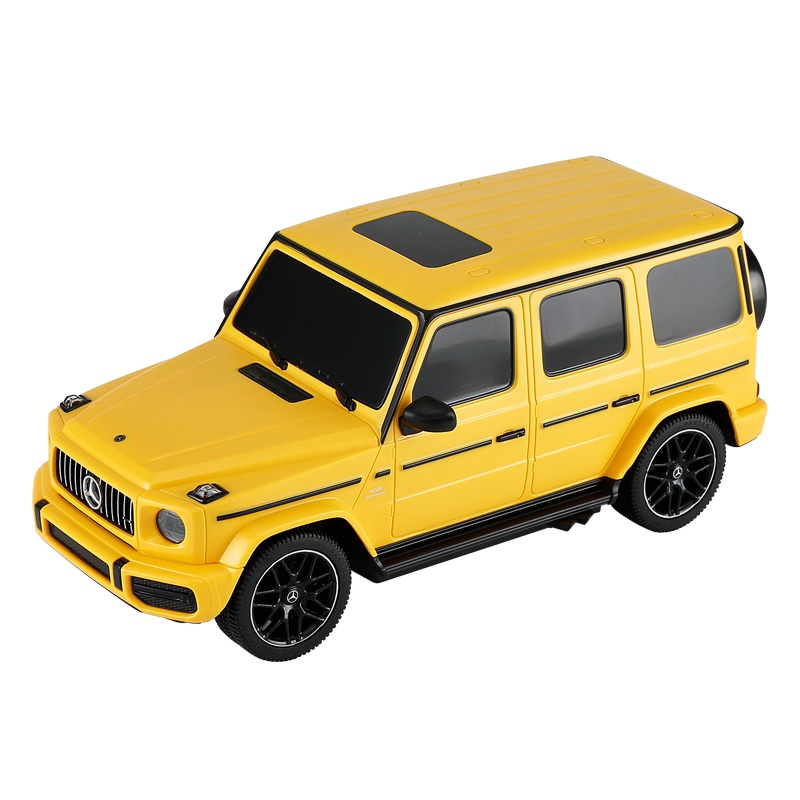 星辉(Rastar)1:24奔驰G63遥控汽车 儿童仿真遥控车玩具车模型95800黄色