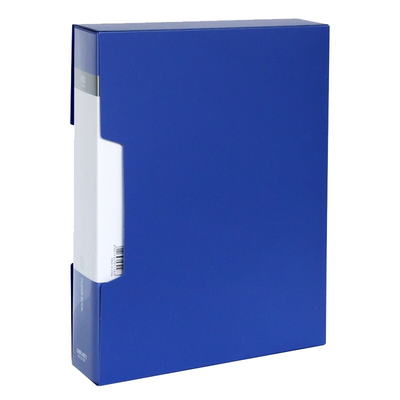 [精选]得力(deli) 得力文具 资料册 插页文件夹A4活页资料册 80页-单只 5108