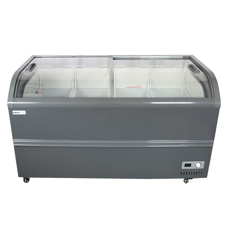 妮雪商用冷柜BC/BD-1088升2.5米长黄色妮雪冰柜商用