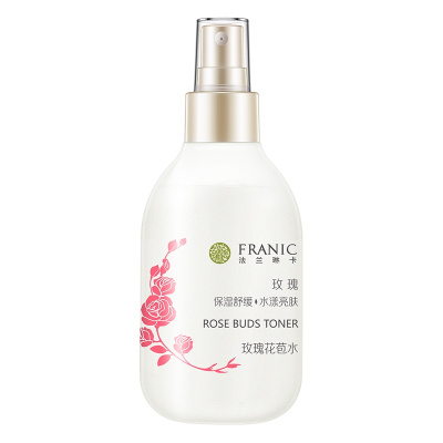 法兰琳卡(FRANIC)玫瑰花苞水爽肤水喷雾瓶女补水 保湿160ml(清爽型)