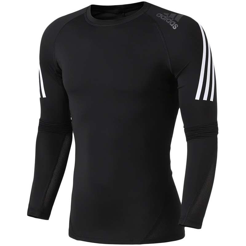 【自营】adidas男服长袖T恤健身跑步训练运动服DW8481