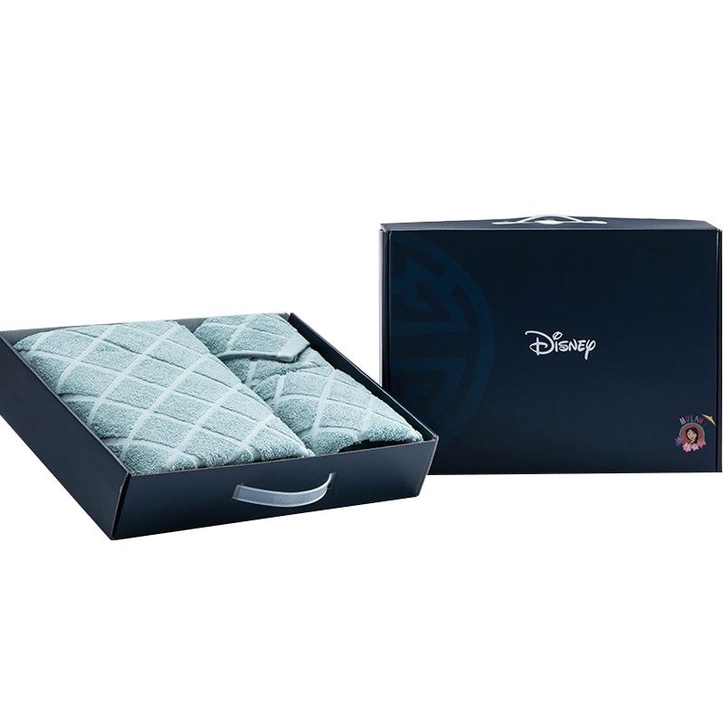 竹印象 毛巾3条装 SCP-DX0622 迪士尼木兰毛巾浴巾大套盒(单位:件)