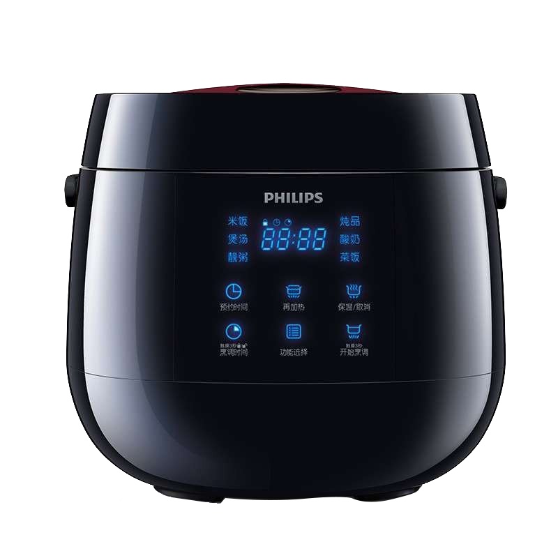 飞利浦（Philips）HD3160/21 电饭煲 家用多功能电饭锅 可预约 可做酸奶 2L
