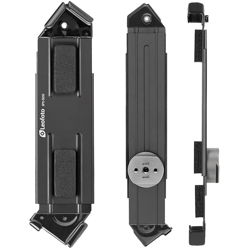 徕图Leofoto IPC-300 铝合金夹大号平板iPad夹直播固定夹