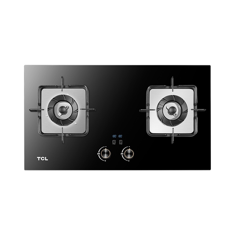 TCL燃气灶JZY-504B-A燃气灶液化气灶双眼灶具煤气灶炉具炉灶嵌入式灶台式两用双灶自营