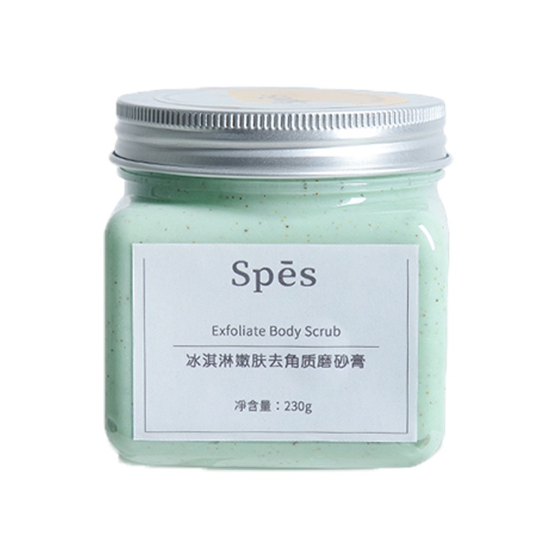 诗裴丝(Spes)冰淇淋嫩肤去角质磨砂膏 230g*1 盐浴 去角质 手膜