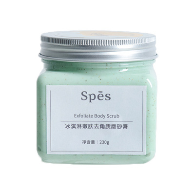 诗裴丝(Spes)冰淇淋嫩肤去角质磨砂膏 230g*1 盐浴 去角质 手膜
