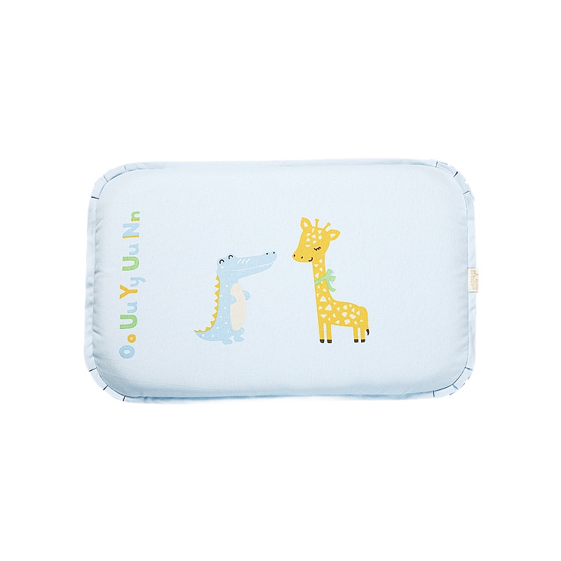 欧孕儿童枕头0-5岁婴儿床上用品护颈椎天然乳胶枕幼儿园宝宝透气四季通用